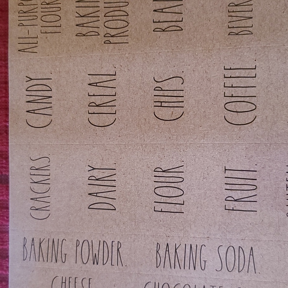 RAE DUNN LABELS - Picture 6 of 6